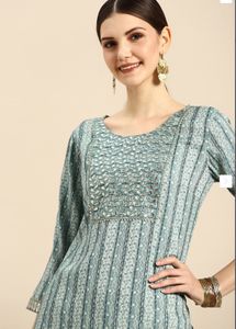 Elegant Striped Kurta