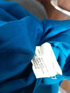 Blue Embroidered Kurta (Women's)