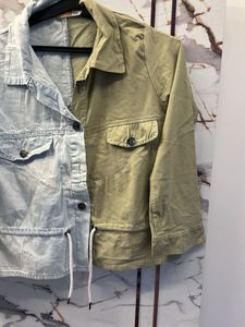 Two-Tone Casual Jacket- Bust- 32 Strechable