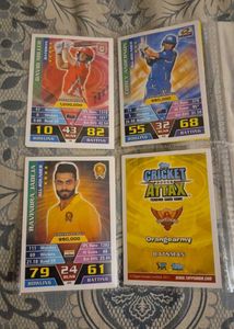 Bunch of cricket attax cards