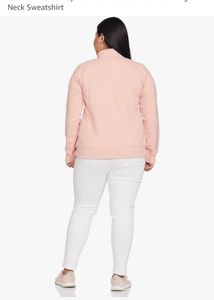 Pink Zip-Up Track Jacket