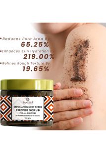 Samisha Exfoliating Body Scrub Coffee, Honey &amp; Oat