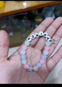 Customised Name Bracelets Available