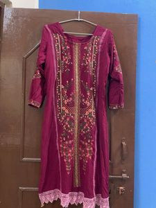 Embroidered Kurta Set