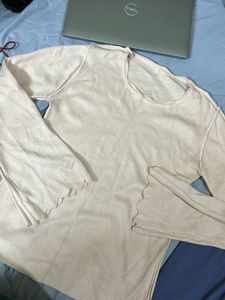 Ribbed Long Sleeve Top