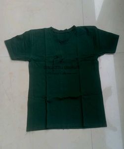 both for man and woman Comfortable Green T-Shirt w