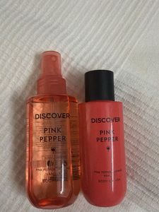 Discover Pink Pepper Body Mist & Lotion