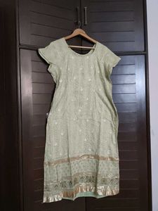 Elegant Embroidered Kurta