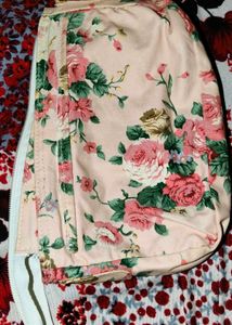 Floral Cosmetic Pouch