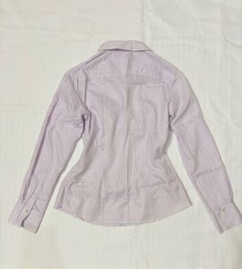 Fitted shirt in lavender💜