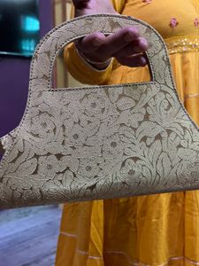 Elegant Embroidered Clutch