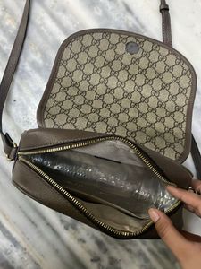 Gucci Monogram Crossbody Bag