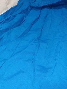 Vibrant Blue Ethnic Skirt