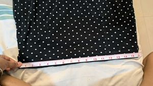 Black Polka Dot Skirt