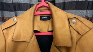 *ONLY* Women's Faux Suede Biker Jacket