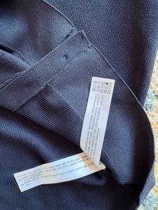 Zara Navy Blue Sleeveless Knit Vest