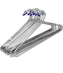 Rust-Resistant Stainless Steel Hanger Pack of 12