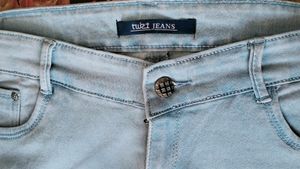 SKY BLUE Stretchable Jeans
