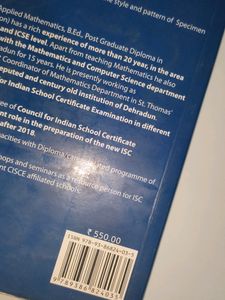 ISC Mathematics Question Bank Class 12