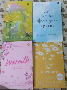 Collection of 4 Books by Rithvik Singh