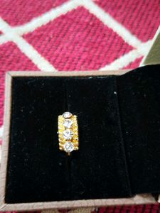 Sparkling Gold-Toned Ring