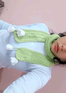 Lily Of Valley Crochet Scarf