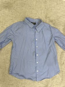 Striped Blue Boys Shirt