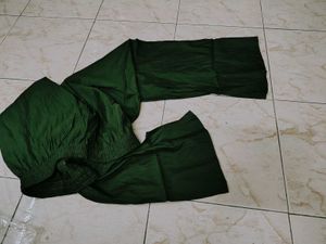 Dark Olive Green Palazzo Pant