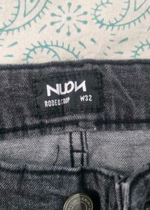 Dark Gray Slim Fit Jeans