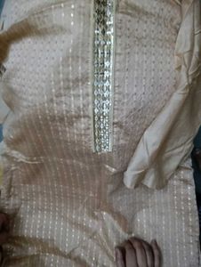 Elegant golden Kurta