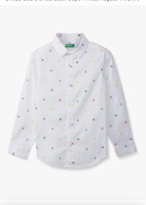 United Colors of Benetton Boy's Regular Fit Shirt(