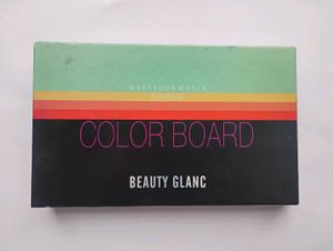 Color Board Beauty Glanc Eyeshadow Palette