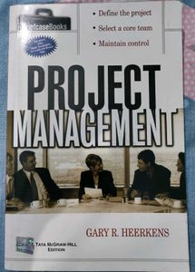 Project Management Book by Gary R. Heerkens