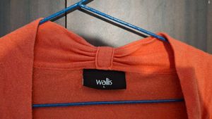 Orange Cardigan