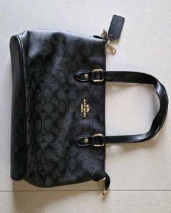Coach Signature Monogram Handbag
