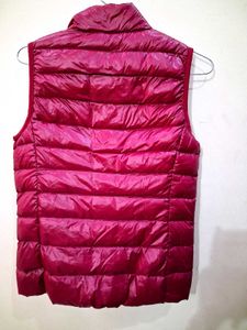 Light weight warm pink vest