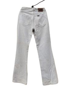 Original Lee Flared Jeans Imported White