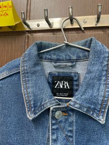 Zara Classic Blue Denim Jacket