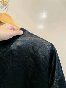 Satin Oversized Sweat Shirt