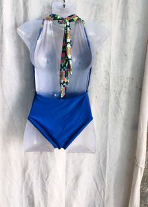 I. Stunning Royal Halter Neck One-Piece Swims