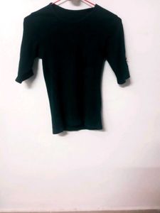 Dark Green 3/4 Sleeve Top