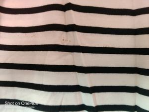 We Are Selling A Black &amp; White Striped Tshirt 👕
