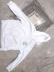 Savana white graphic hoodie