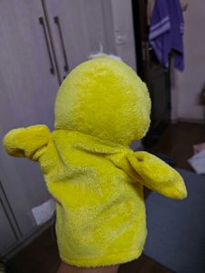Soft Yellow Duck hand puppet