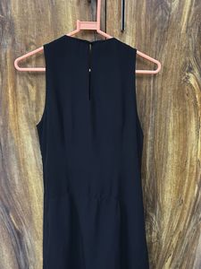 Elegant Black Ruffled Dress