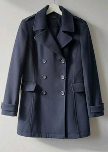 Elegant Navy Blue Coat💙 Stay warm and stylish