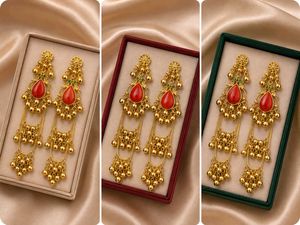 Exquisite Traditional Indian Earrings