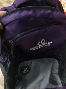 Purple Jumbo School Backpack