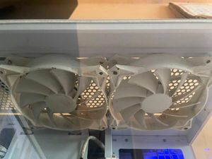 Zebronics cabinet non RGB light fans