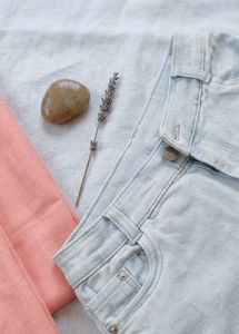Light Wash Slim-Fit Jeans